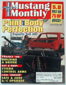 MUSTANG MONTHLY 1996 JULY - 351CJ-R, GT350, GT/CS